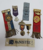 Vintage Fraternal and Union ribbons