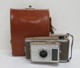 Polaroid Land Camera Model J33 with leather case