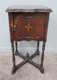 Smoking Stand, copper lined, 13