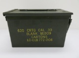 Ammunition box, 620 Cartridge Cal 30, Blank M1909 Cartons, 6