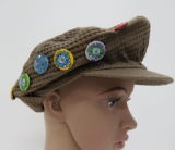 1960's Chauffeurs Teamster Helpster pins on hat