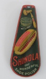 Shinola Shoe polish, lovely tin lithograph advertising, 4