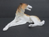 Borsoi porcelain dog figurine, 8
