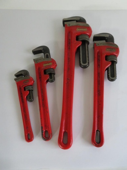 Four Ridge Tool Company Ridgid Pipe Wrenches