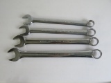 Four Armstrong Armaloy offset combination wrenches, 11