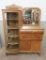 Beautiful Oak China Cabinet / Server