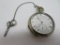 New York Watch Co key wind pocket watch, John L King, 2 1/2