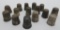 15 nice metal sewing thimbles