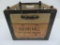 Very nice Brook Hill Farms wooden milk crate