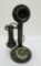 American Telephone Company candlestick phone, rotary, 12