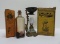 Vapo-Cresolene lamp with boxes and oil bottle, 6 1/4