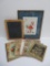 German childrens books, Happy Days ABC book, slate and picture