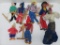 Lot of puppets and marionettes