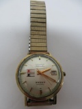 Longine Automatic Admiral Wrist Watch, Evinrude advertising