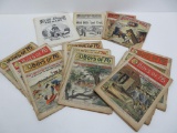 Liberty Boys, Buffalo Bill and Western magazines, 18 pieces