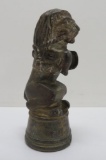 Cast iron circus Lion still bank, 5 1/2