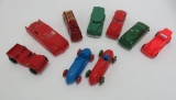 Vintage Plastic cars and trucks, 3 1/2