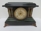 Seth Thomas four column mantle clock, #724, 16