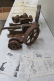 Assorted Steam Engine parts and instructional plans