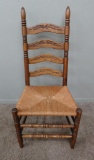 Rush Seat Chair, Oak, 44