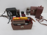 Vintage Movie Cameras, 8 mm, with cases