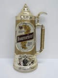 Braumeister Beer light up stein clock, plastic, 16