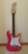 Electric Guitar, red, 39 1/2
