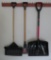 Yard Tools, two snow shovels, The Brute chopper/ice tool