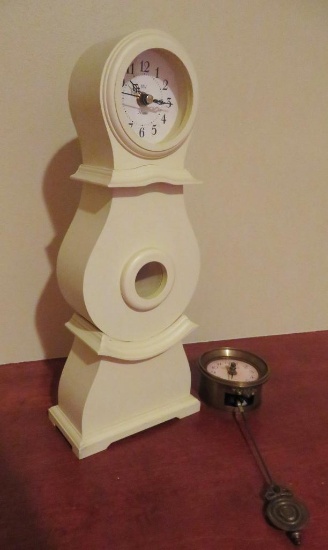 Two decorative clocks