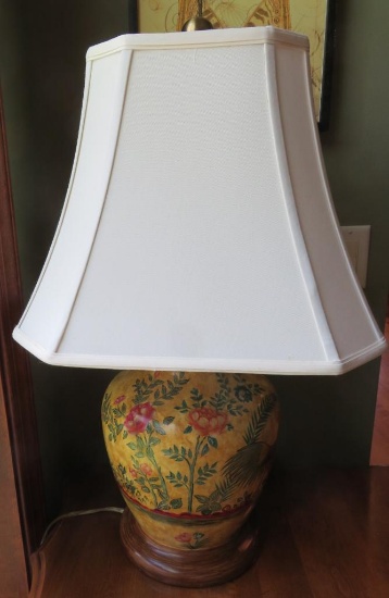 Rooster lamp, 27" tall, working