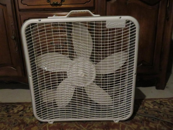 Aerospeed Box fan, 21"
