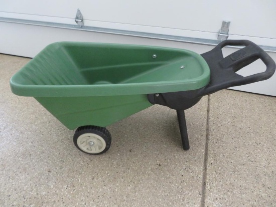 Step 2 Garden Cart with folding stand, 45" long, 22" wide and 20" tall