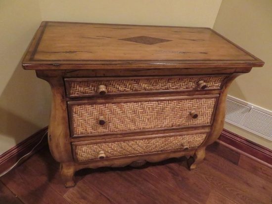 Three drawer chest, 32" x 16", 28" tall
