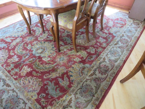 New Zealand wool rug, made in Egypt, Patina, 7'10" x 11' 2"