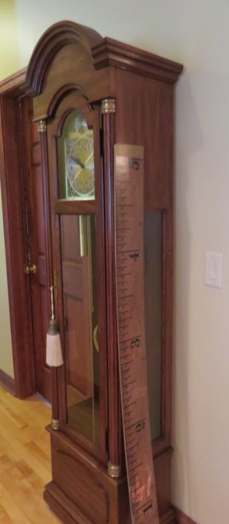 Craftline Tempus Fugit Grandfather Clock 77 Tall And 22 Wide Art Antiques Collectibles Collectibles Online Auctions Proxibid
