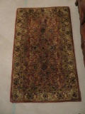 Small area rug, Mahal, 100% New Zealand wool made in India, 37