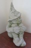 Adorable concrete garden gnome, 12
