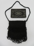 Two black evening bags