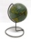 Metal globe, Wilkes globe on stand, 5