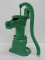 Pitcher pump, painted green, Ward -Love Pump Co, 18