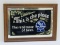 Pabst Blue Ribbon Beer reverse painted mirror, The Real Taste of Beer, 20 1/2