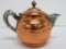 Copper and silver plate teapot, 7