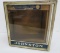 Johnston Famous Cookie, store display, cardboard base and glass and metal top