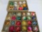 34 Vintage Christmas ornaments, Shiny Brights , Corning and K & W