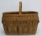 Split oak gathering basket, 17