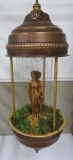 Unusual Vintage rain oil drip lamp, three goddess, 31