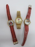 Vintage advertising and character watches, Uncle Sam, Pepsi and Oster