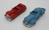 Two Tootsie Toy convertible metal toy cars, 3