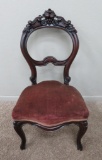 Heavily Carved Side Chair, 36