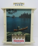 Hamm's LIghted Beer Sign, Canoe Outdoor scene, 21